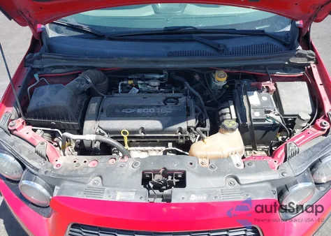 2013 Chevrolet Sonic Lt Auto из США, поврежденный, VIN 1G1JC5SH4D4229798